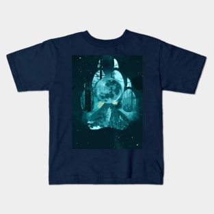 Lunar Wolf Kids T-Shirt